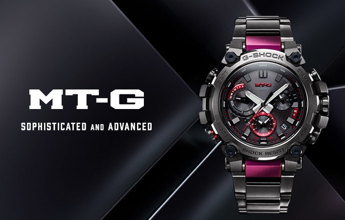Shop all G-Shock MT-G collection watches.